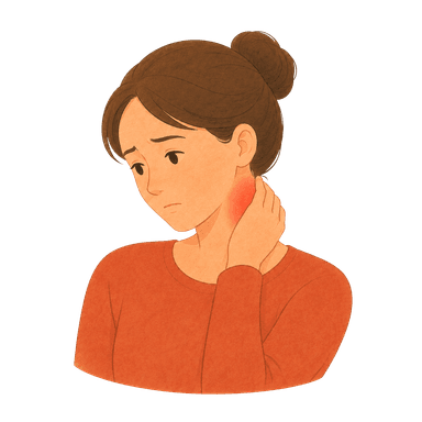 Illustration tête et cou