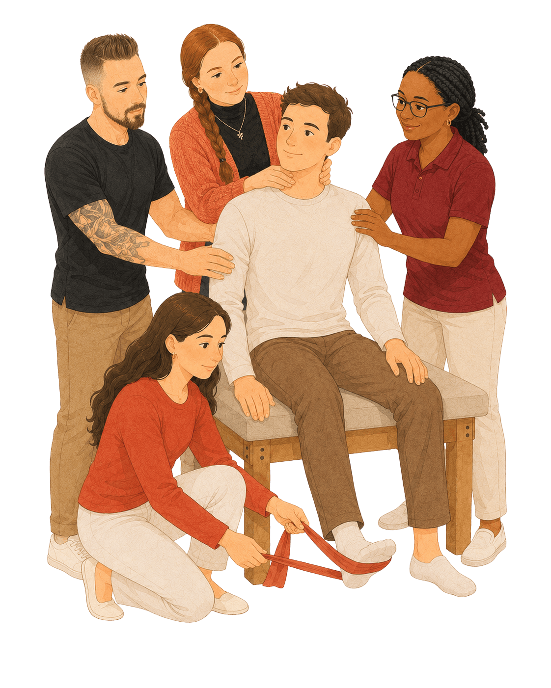 Équipe de professionnels de la clinique Chiropratique St-Roch